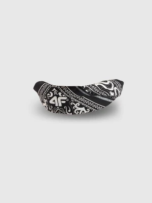 Dziecięca bandana 4F 4FJRAW25ABDAU130 - czarna