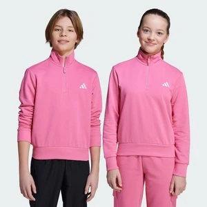 Dziecięca bluza Essentials z suwakiem do połowy długości Adidas