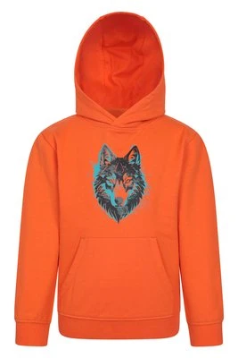 Dziecięca bluza z grafiką Wolf - Orange Mountain Warehouse