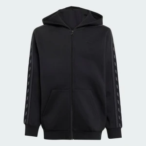 Dziecięca bluza z kapturem Messi Originals Full Zip Adidas czarny