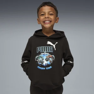 Dziecięca bluza z kapturem PUMA × HOT WHEELS™ MONSTER TRUCKS, Akcesoria, Czarny,