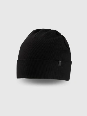Dziecięca czapka beanie 4F 4FJRSS26ACAPU0766 - czarna