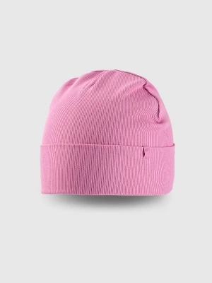 Dziecięca czapka beanie 4F 4FJRSS26ACAPU0766 - różowa