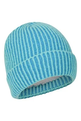 Dziecięca czapka z futerkiem Isotherm Ribbed - Blue Mountain Warehouse