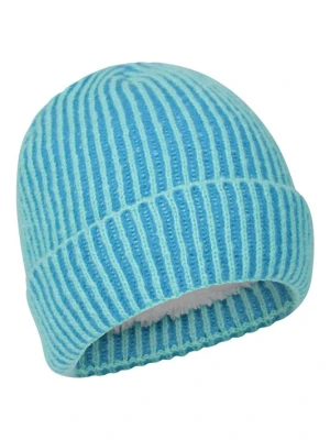 Dziecięca czapka z futerkiem Isotherm Ribbed - Blue Mountain Warehouse