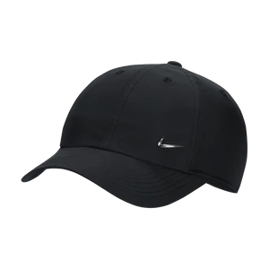 Dziecięca czapka z metalowym logo Swoosh Nike Dri-FIT Club - Czerń