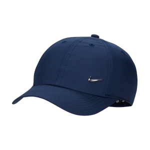 Dziecięca czapka z metalowym logo Swoosh Nike Dri-FIT Club - Niebieski