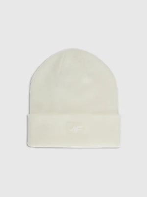 Dziecięca czapka zimowa 4F 4FJRAW25ACAPU0743 - biała 4F JUNIOR