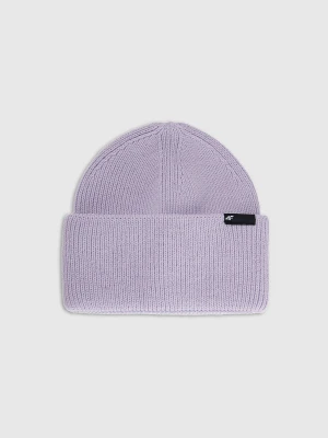 Dziecięca czapka zimowa 4F 4FJWAW25ACAPU652 - fioletowa 4F JUNIOR