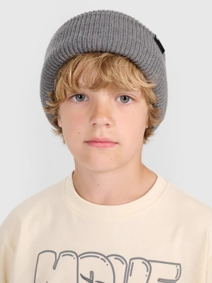 Dziecięca czapka zimowa 4F 4FJWAW25ACAPU652 - szara 4F JUNIOR