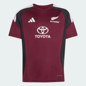 Dziecięca koszulka All Blacks Performance Adidas bordowy