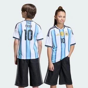 Dziecięca koszulka domowa Argentyna 26 Messi Adidas
