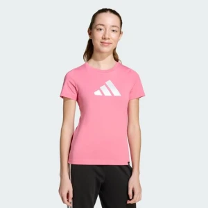 Dziecięca koszulka Everyday Graphic Adidas Pink Fusion