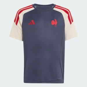 Dziecięca koszulka France Rugby Performance Adidas
