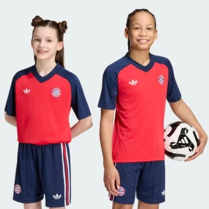 Dziecięca koszulka przedmeczowa FC Bayern 26/27 Adidas Pure Ruby