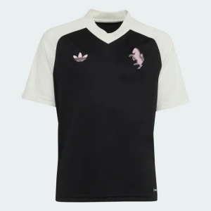 Dziecięca koszulka wyjazdowa przedmeczowa Juventus 26 / 27 Adidas