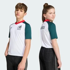 Dziecięca koszulka wyjazdowa przedmeczowa Meksyk 26 Adidas
