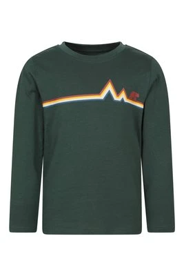 Dziecięca koszulka z długim rękawem w pejzaże - Green Mountain Warehouse