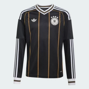 Dziecięca koszulka z długim rękawem z trzeciego zestawu Niemcy 26 Adidas czarny