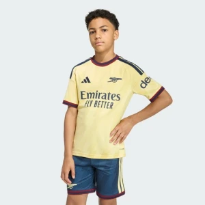 Dziecięca koszulka z trzeciego zestawu Arsenal FC 26 / 27 Adidas Almost Yellow