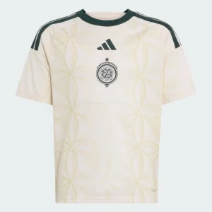 Dziecięca koszulka z trzeciego zestawu Celtic FC 26 / 27 Adidas Wonder White