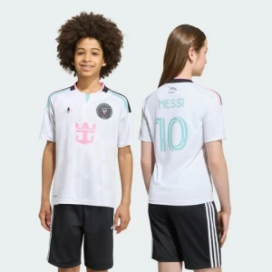 Dziecięca koszulka z trzeciego zestawu Inter Miami CF 2026 Messi Adidas biały