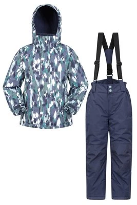 Dziecięca kurtka narciarska i spodnie z nadrukiem – zestaw - Green Mountain Warehouse