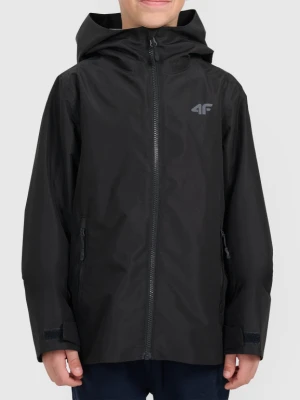 Dziecięca kurtka przejściowa 4F 4FJWSS26TTJAU0959 - czarna 4F JUNIOR