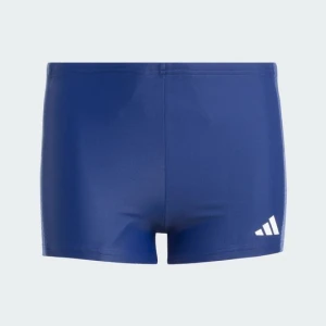 Dziecięce bokserki do pływania Colorblock 3-Stripes Adidas Dark Blue