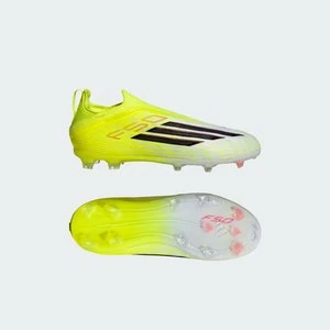 Dziecięce buty piłkarskie bez sznurowadeł F50 Elite na twardą nawierzchnię (FG) Adidas