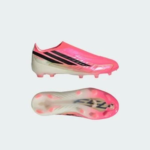 Dziecięce buty piłkarskie bez sznurowadeł F50 Hyperfast Elite na twardą nawierzchnię (FG) Adidas
