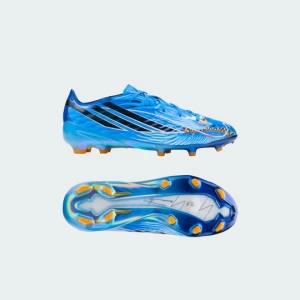 Dziecięce buty piłkarskie F50 Hyperfast Elite Y-3 na twardą nawierzchnię (FG) Adidas niebieski