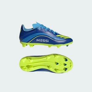 Dziecięce buty piłkarskie F50 Messi League Firm/Multi-Ground Adidas