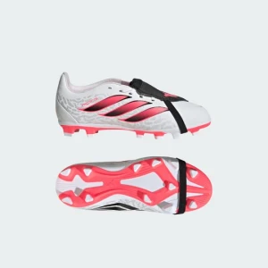 Dziecięce buty piłkarskie z wywijanym językiem na nawierzchnię twardą (FG) i mieszaną (MG) Predator Club Adidas