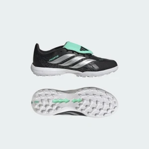 Dziecięce buty piłkarskie z wywijanym językiem Predator League na sztuczną murawę Adidas