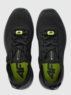 Dziecięce buty sportowe 4F 4FJRSS25FSPOM181 - czarne 4F JUNIOR