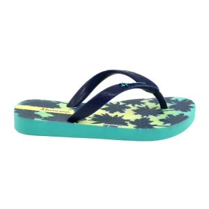 Dziecięce japonki Ipanema 83185 Classic X Kids zielono-granatowe niebieskie