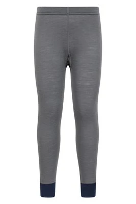 Dziecięce kalesony termoaktywne z wełny Merino - Grey Mountain Warehouse