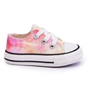 Dziecięce Klasyczne Trampki Z Efektem Tie-Dye Simba białe Inna marka
