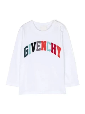 Dziecięce koszulki i pola Białe Givenchy