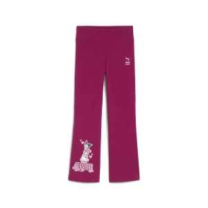 Dziecięce legginsy o rozszerzanym kroju PUMA × HELLO KITTY AND FRIENDS, Odzież, Różowy,