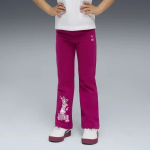Dziecięce legginsy o rozszerzanym kroju PUMA × HELLO KITTY AND FRIENDS, Odzież, Różowy,