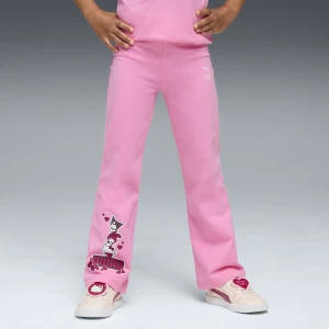 Dziecięce legginsy o rozszerzanym kroju PUMA × HELLO KITTY AND FRIENDS, Odzież, Różowy,