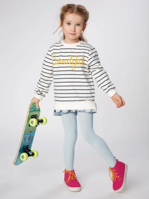 Dziecięce Rajstopy Bawełniane Julia Light Blue Marilyn