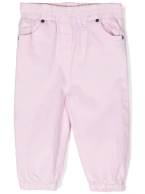 Dziecięce różowe dżinsy z organicznej bawełny Stella McCartney