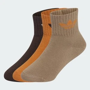 DZIECIĘCE SKARPETY DO KOSTKI, ZESTAW 3 PAR Adidas
