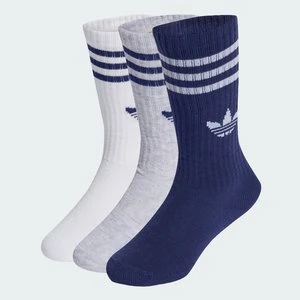Dziecięce skarpety do łydki 3-Stripes – 6 par Adidas