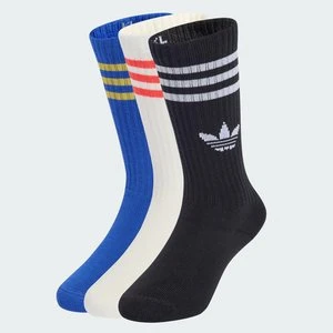 Dziecięce skarpety do łydki 3-Stripes, 6 par Adidas