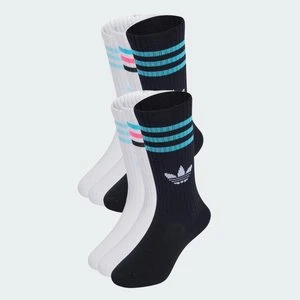 Dziecięce skarpety do łydki 3-Stripes, 6 par Adidas