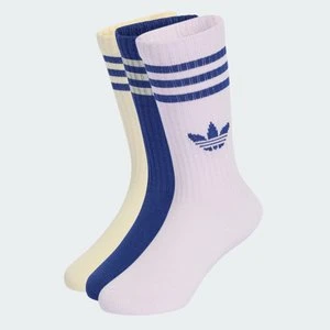 Dziecięce skarpety do łydki 3-Stripes, 6 par Adidas